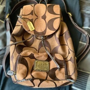 Coach backpack